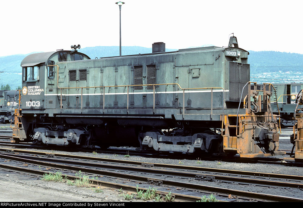 British Columbia Railway S13 BCOL #1003